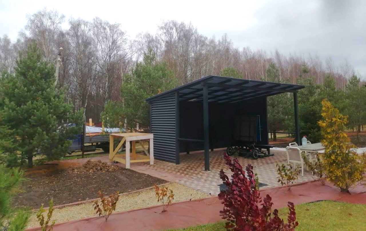 Хай-тек автонавес из поликарбоната для машин